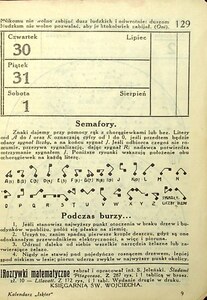 Kalendarz Iskier na rok 1931_129