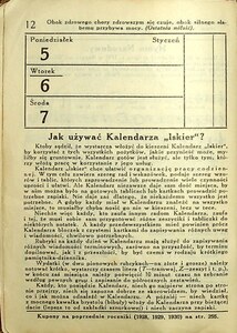 Kalendarz Iskier na rok 1931_012