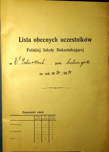 Lista obecnych uczestników  1930-1931_03