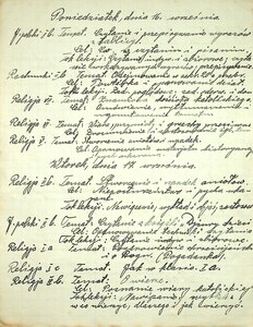 Kartki z notatkami szkolnymi Franciszka Sarnowskiego_22