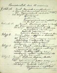 Kartki z notatkami szkolnymi Franciszka Sarnowskiego_20