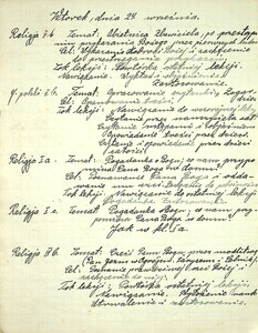 Kartki z notatkami szkolnymi Franciszka Sarnowskiego_19