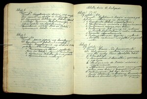 Zeszyt praktyka nauczycielska Franciszka Sarnowskiego 1934-1935_28