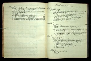 Zeszyt praktyka nauczycielska Franciszka Sarnowskiego 1934-1935_48