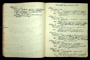 Zeszyt praktyka nauczycielska Franciszka Sarnowskiego 1934-1935_18