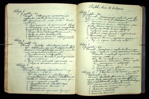 Zeszyt praktyka nauczycielska Franciszka Sarnowskiego 1934-1935_45