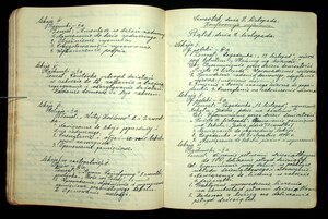 Zeszyt praktyka nauczycielska Franciszka Sarnowskiego 1934-1935_27