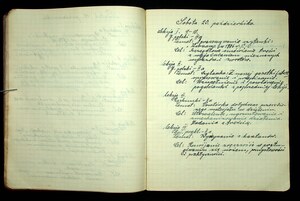 Zeszyt praktyka nauczycielska Franciszka Sarnowskiego 1934-1935_14