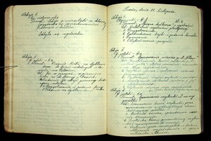 Zeszyt praktyka nauczycielska Franciszka Sarnowskiego 1934-1935_37