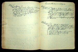 Zeszyt praktyka nauczycielska Franciszka Sarnowskiego 1934-1935_35