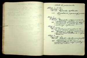 Zeszyt praktyka nauczycielska Franciszka Sarnowskiego 1934-1935_20
