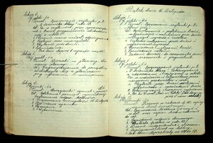 Zeszyt praktyka nauczycielska Franciszka Sarnowskiego 1934-1935_33