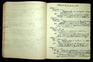 Zeszyt praktyka nauczycielska Franciszka Sarnowskiego 1934-1935_22